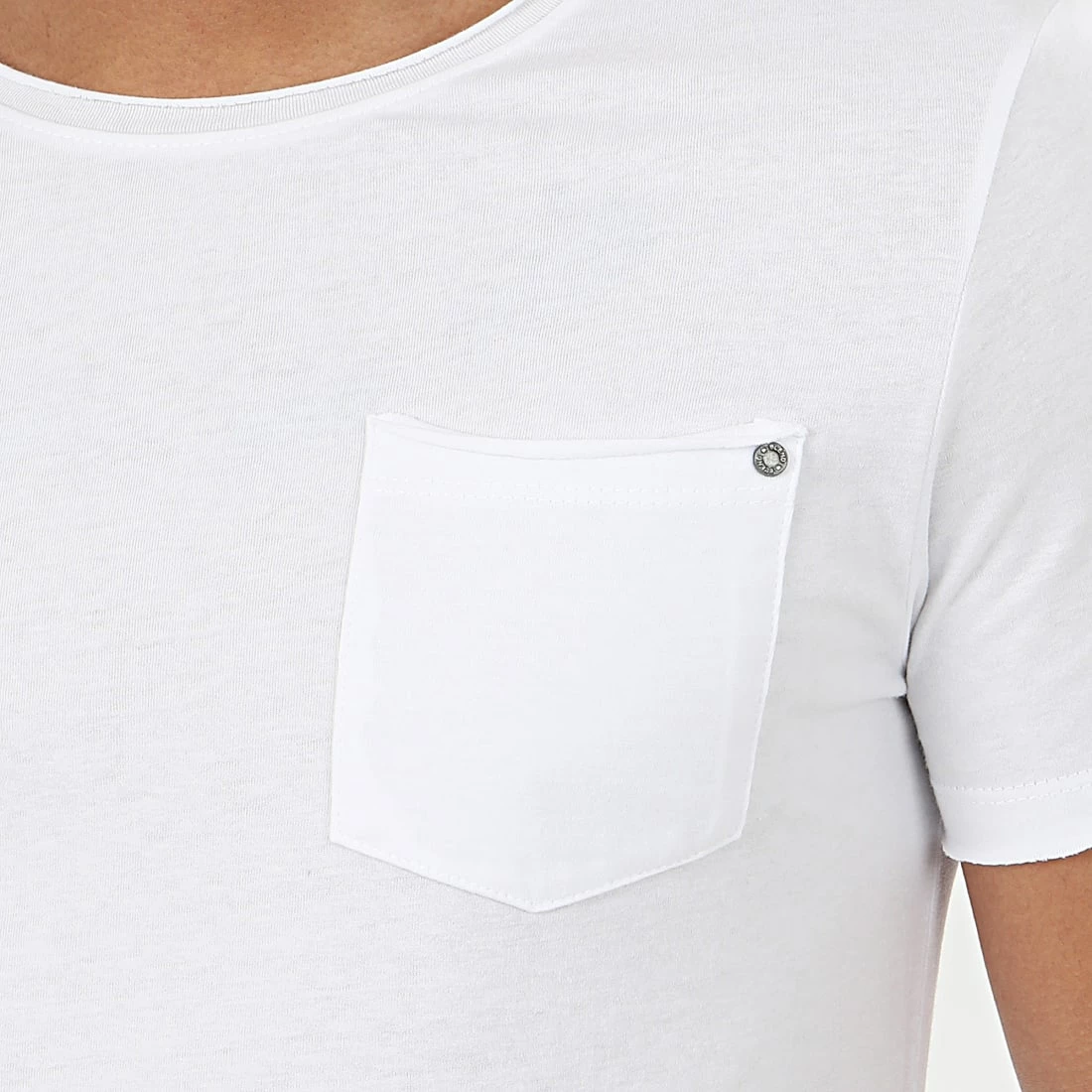 Le moins cher 👏 Tee 👕 Shirt Poche 20709766 Blanc de Blend ✔️ – Image 2