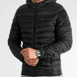 Coupon 😀 Doudoune Capuche 20710701 Noir de Blend 😍