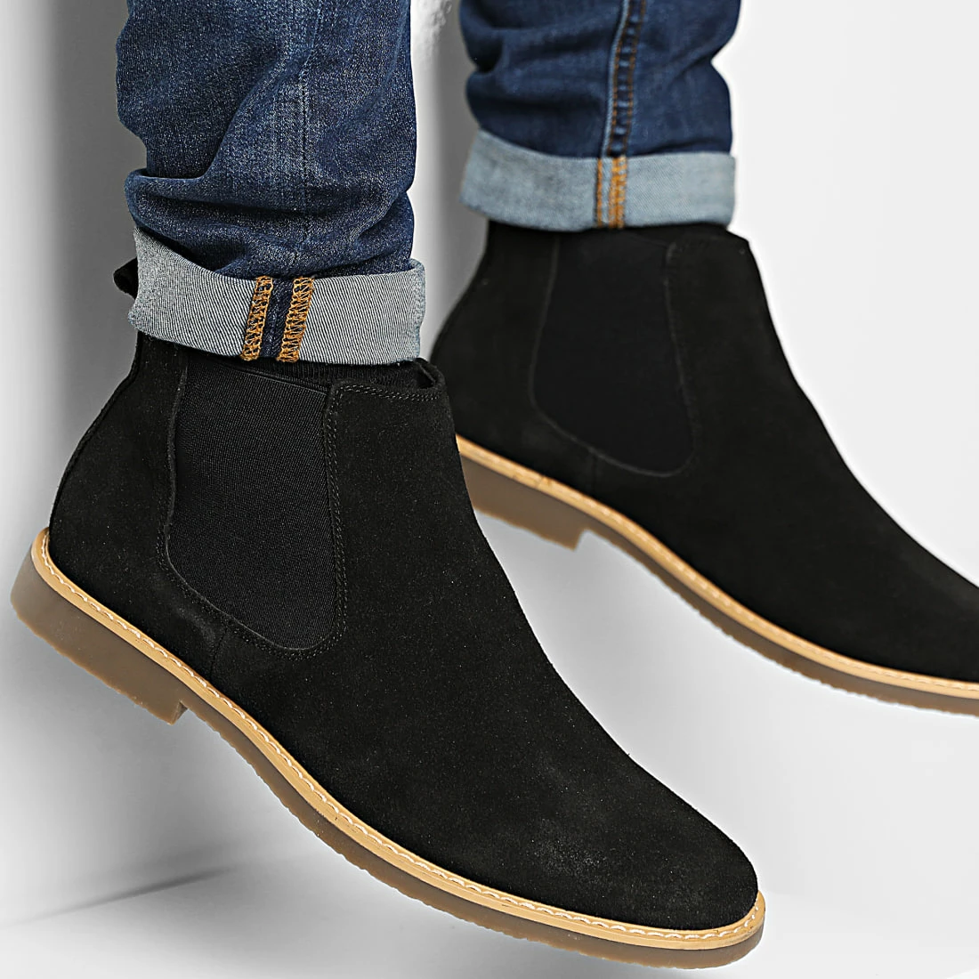 Remise 😀 Chelsea 🥾 Boots 20710506 Black de Blend 🧨