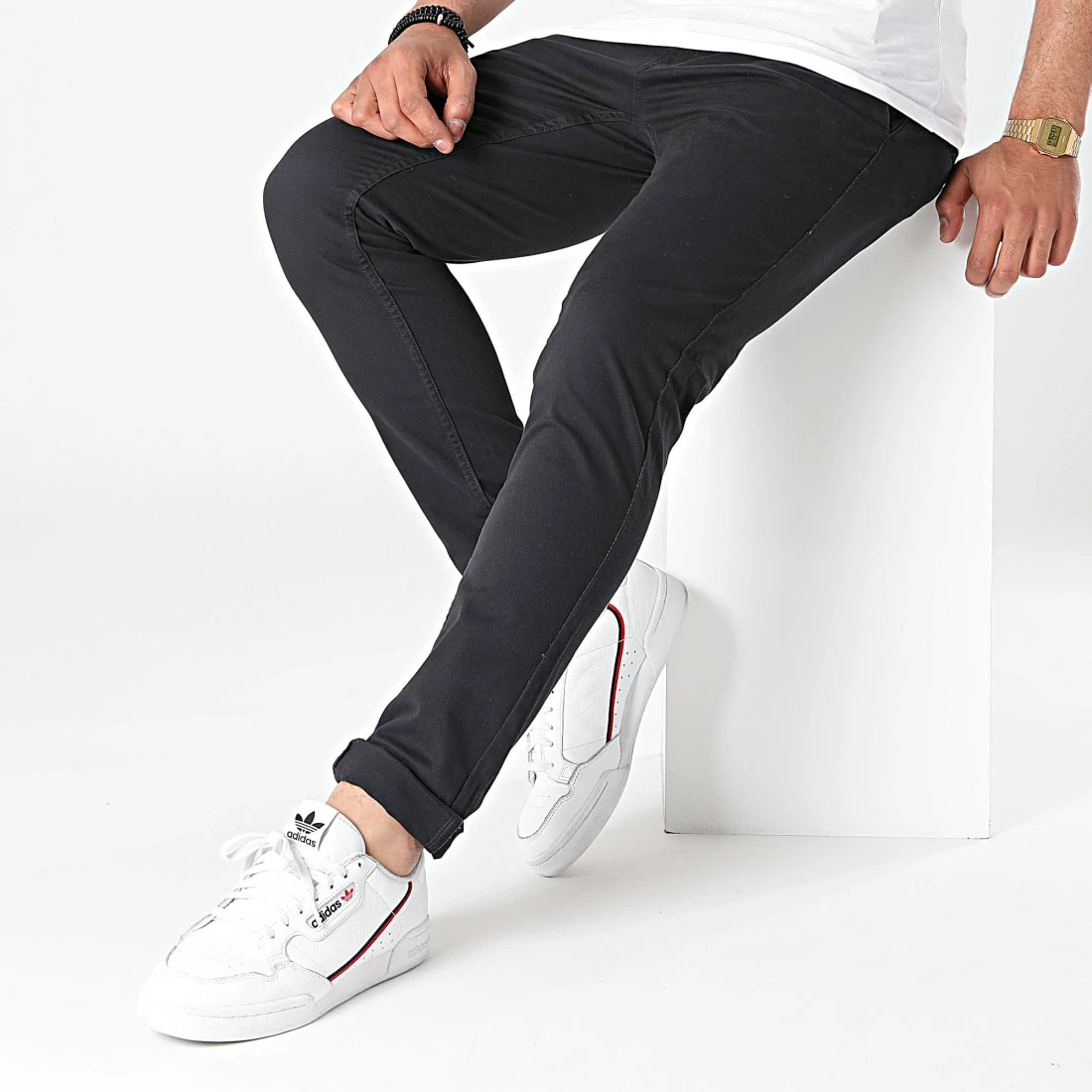 Les meilleures critiques de đ„° Pantalon Chino 20703472 Noir de Blend â â Image 3