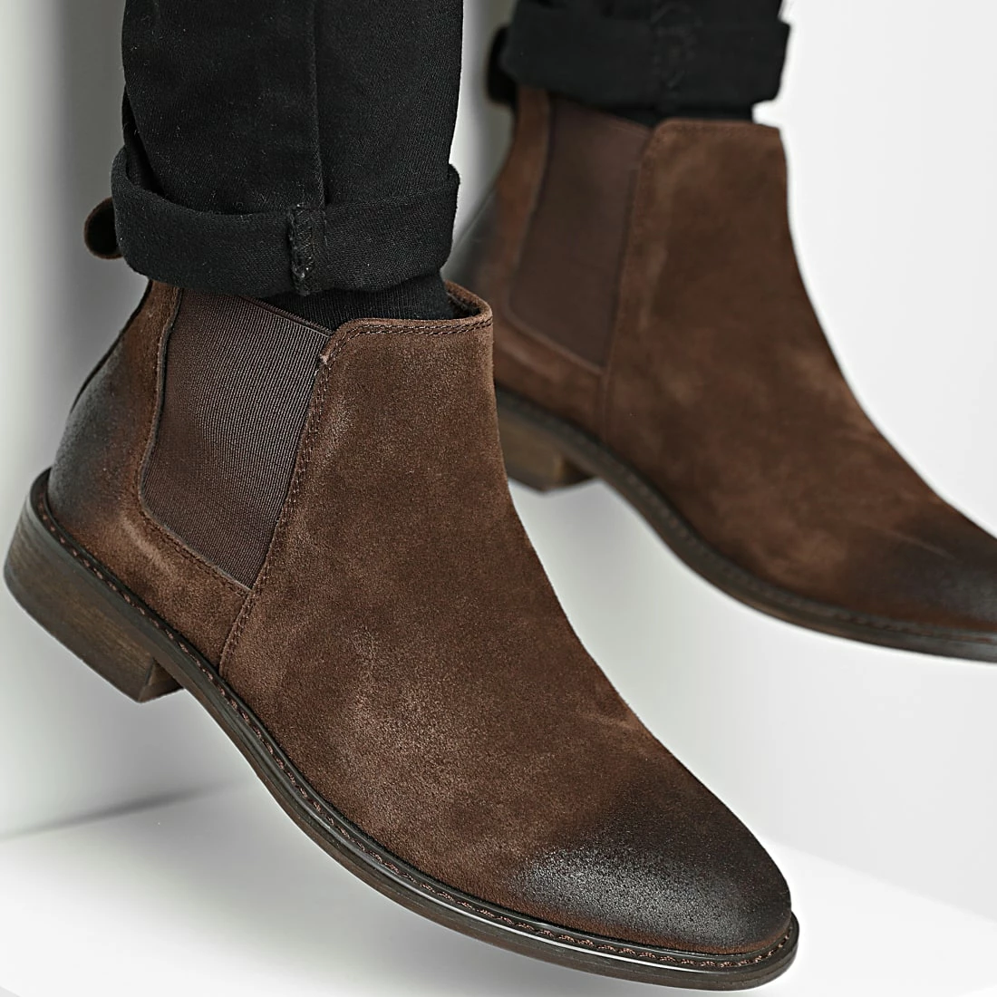 Bon marché 😀 Chelsea 🥾 Boots 20711349 Marron de Blend 🛒
