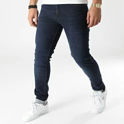 De gros ⌛ Jean Slim Jet 20712999 Bleu Denim de Blend ❤️