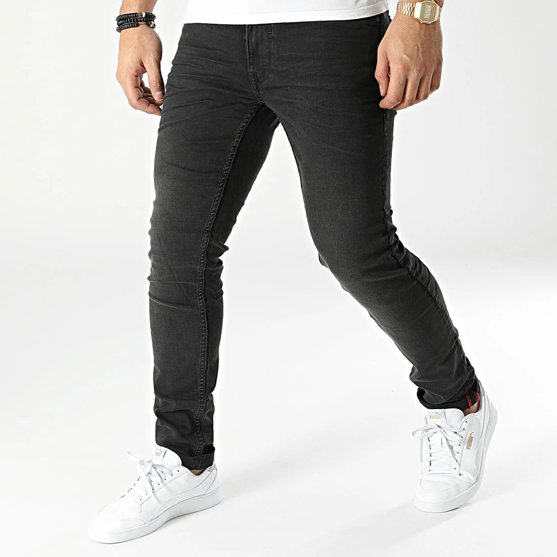 Meilleure affaire 😍 Jean Slim Jet 20703887 Noir de Blend 🎁