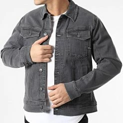 Les meilleures critiques de ✔️ Veste Jean 20713566 Gris Anthracite de Blend 🤩