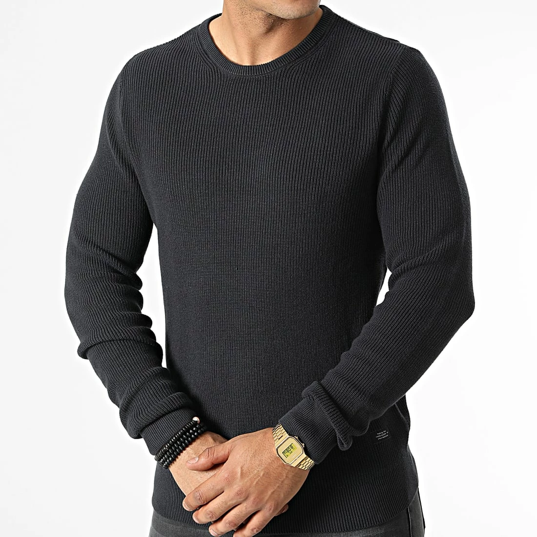 Acheter đ Pull Codford 20714336 Bleu Marine de Blend â€ïž â Image 3