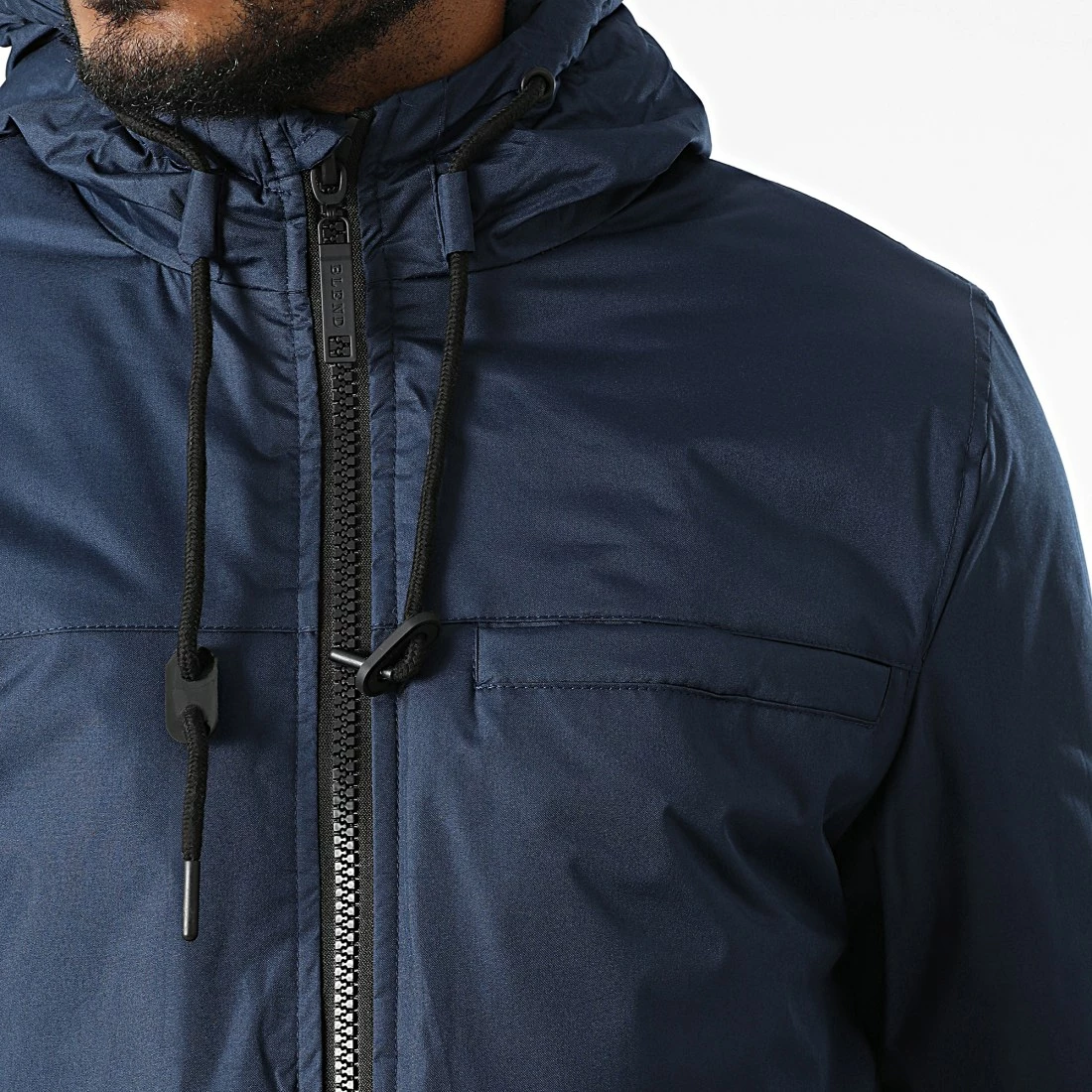 Promo 🎉 Parka Capuche 20714397 Bleu Marine de Blend 🌟 – Image 2