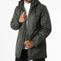 Bon marché ✨ Parka Capuche 20714397 Vert Kaki de Blend ⭐