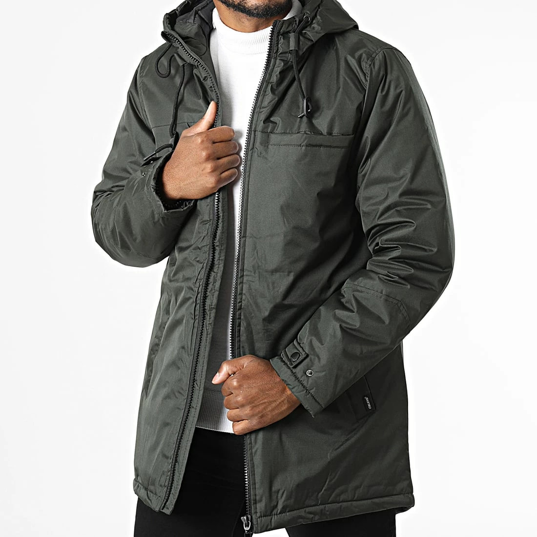 Bon marché ✨ Parka Capuche 20714397 Vert Kaki de Blend ⭐