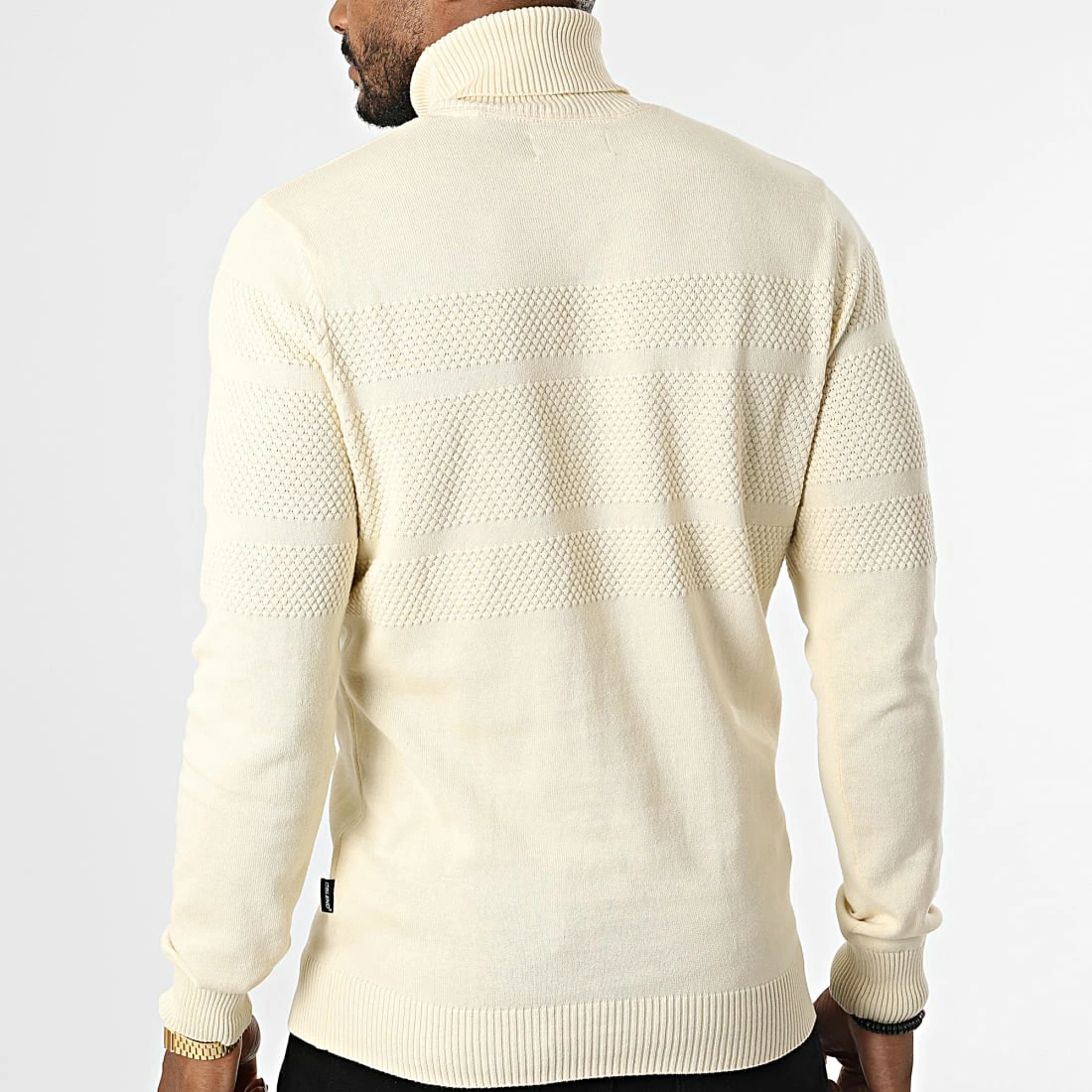 Top 10 ✨ Pull Col Roulé 20714346 Beige de Blend 🤩 – Image 4