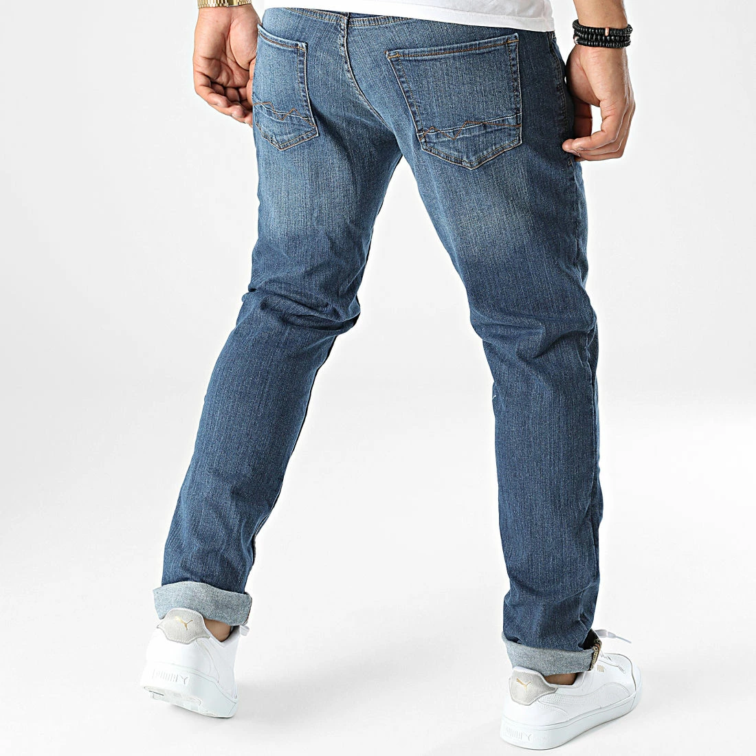 Sortie 💯 Jean Regular Fit Twister 20714882 Bleu Denim de Blend 👍 – Image 4
