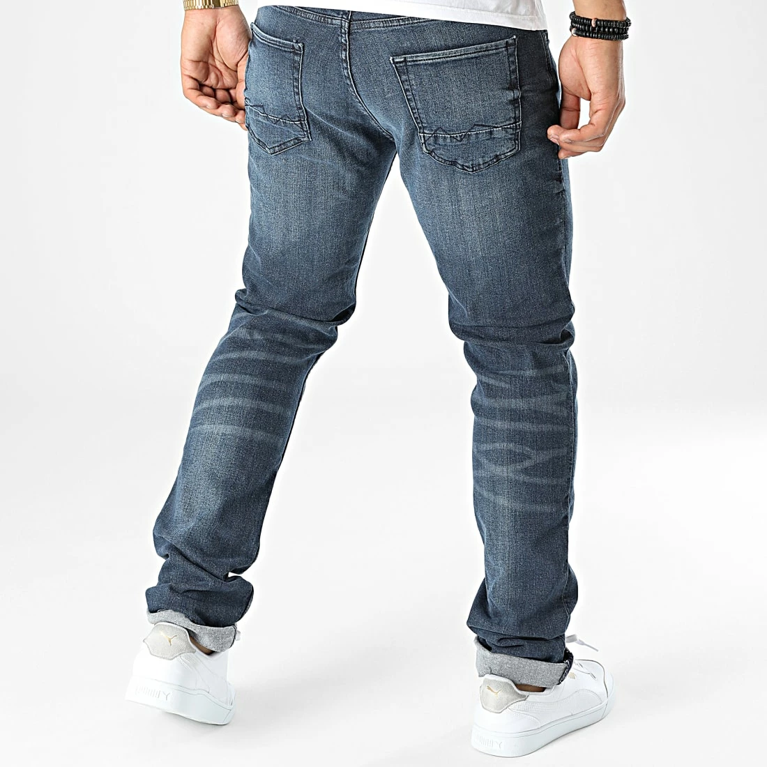 Tout neuf ✨ Jean Regular Fit Twister 20714882 Bleu Denim de Blend ✨ – Image 4