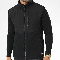 Promo ✨ Veste Polaire Zippée Sans Manches 20714280 Noir de Blend 👍