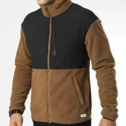 Top 10 😉 Veste Polaire Zippée 20714278 Camel Noir de Blend 🌟