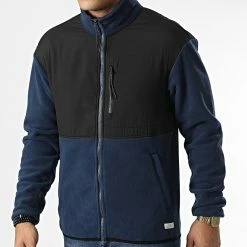 Les meilleures critiques de 🔥 Veste Polaire Zippée 20714278 Bleu Marine Noir de Blend 🎉