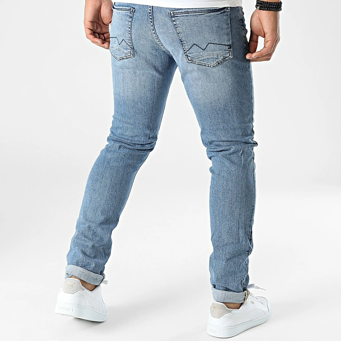 Budget ✨ Jean Slim Twister 20706349 Bleu Denim de Blend 🧨 – Image 4