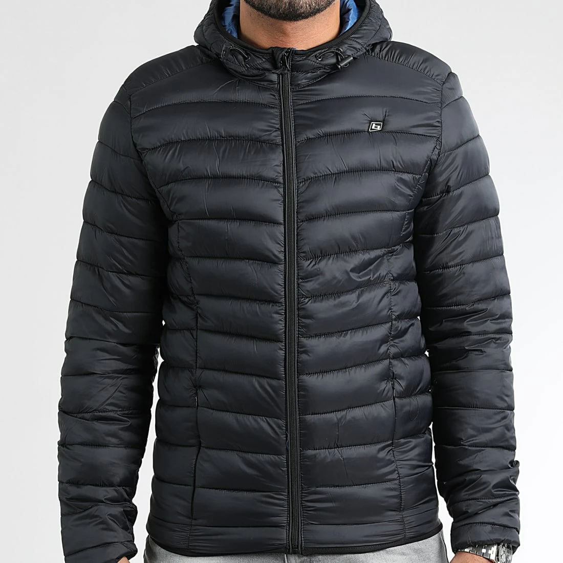 De gros 😍 Doudoune Capuche 20712462 Noir de Blend 🔔