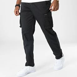 Bon marché 😀 Pantalon Cargo 20714230 Noir de Blend 🔥