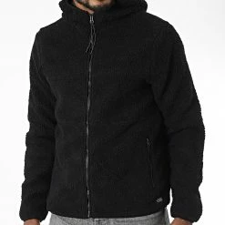 Sortie 🔔 Veste Zippée Capuche 20714947 Fourrure Noir de Blend 😉