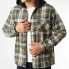 Meilleur prix 👏 Surchemise Capuche A Carreaux 20714888 Beige Bleu Marine Vert Kaki de Blend ❤️