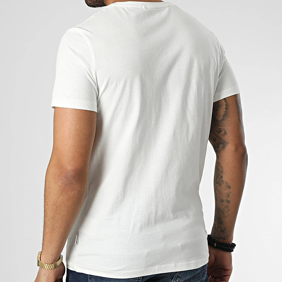 De gros 🤩 Tee 👚 Shirt 20714849 Beige Clair de Blend 😍 – Image 4