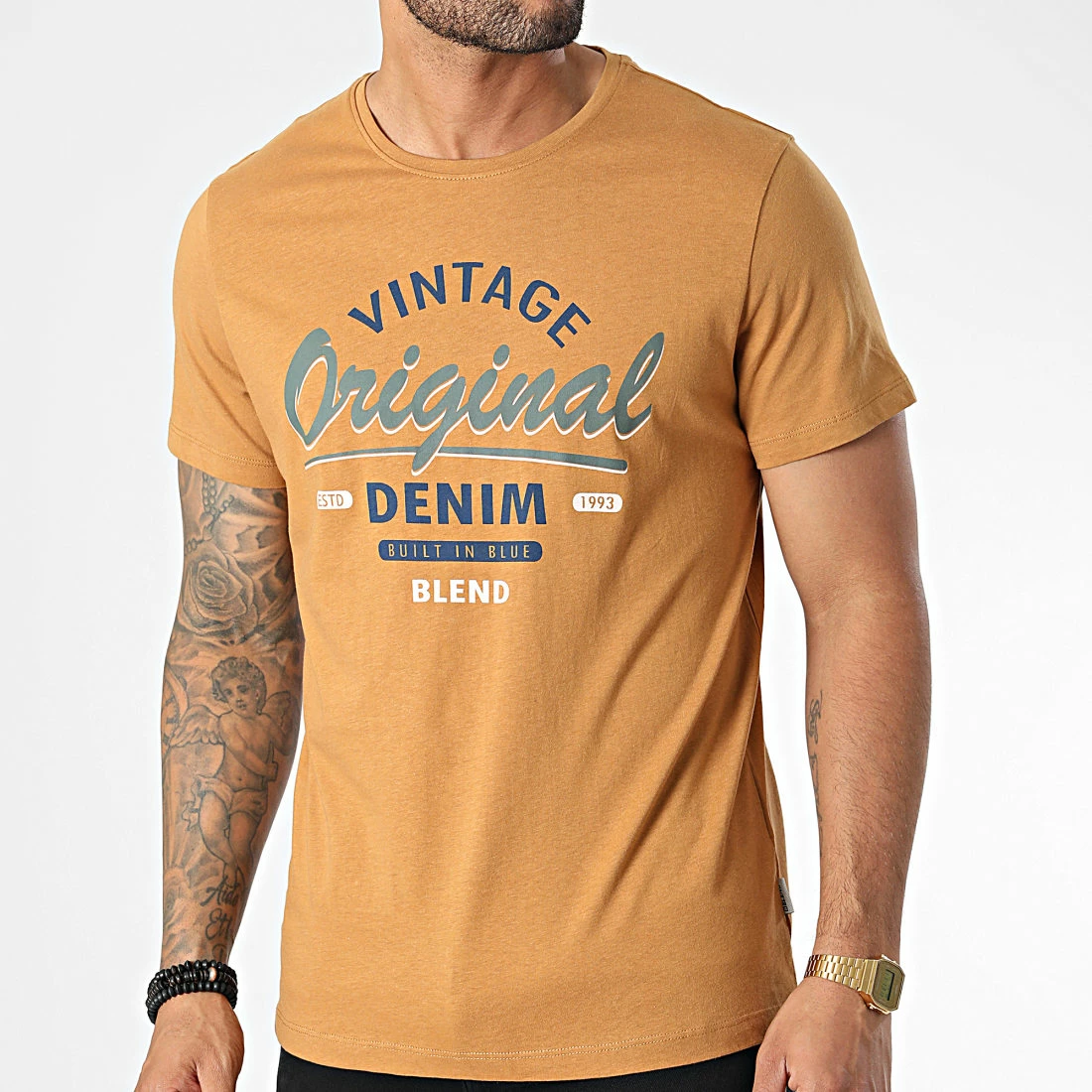 Vente flash 🌟 Tee 👚 Shirt 20714849 Camel de Blend 💯 – Image 3