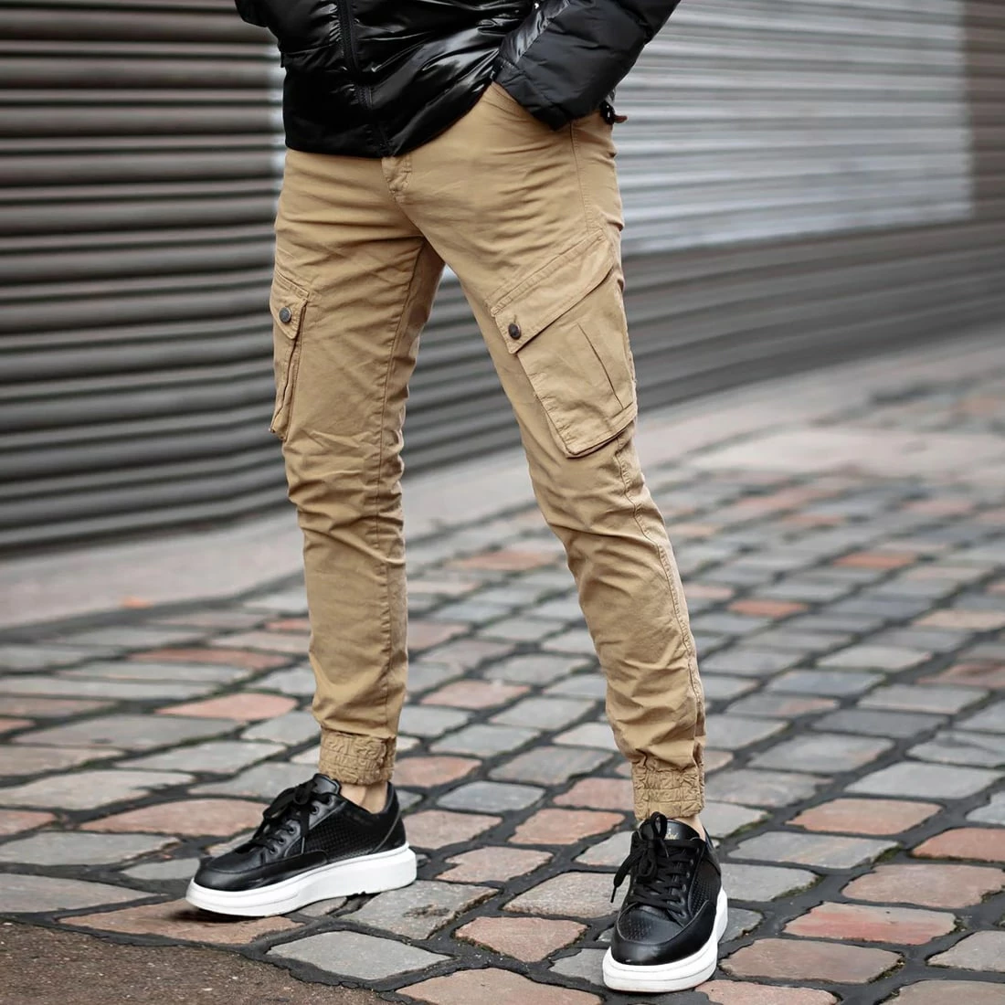 Acheter 🥰 Pantalon Cargo Jerry Beige de Paname Brothers 👏 – Image 5