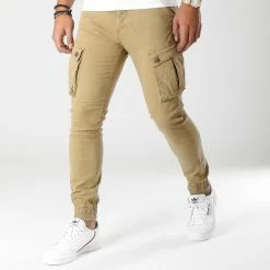 Acheter 🥰 Pantalon Cargo Jerry Beige de Paname Brothers 👏