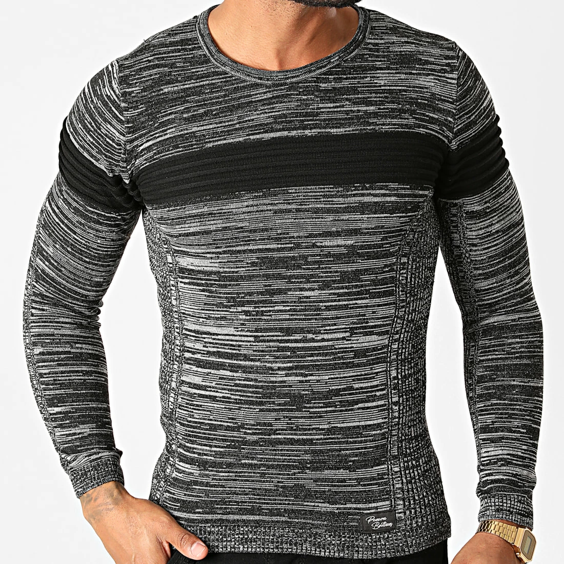 Les meilleures critiques de 🧨 Pull PNM-206 Noir Chiné de Paname Brothers 🧨