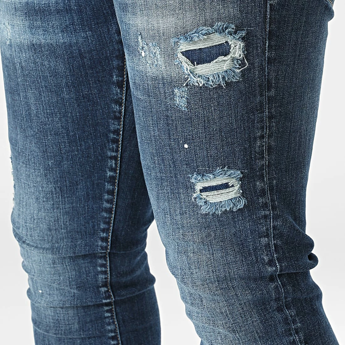 De gros 🎉 Jean Slim PB-Jeans-02 Bleu Denim de Paname Brothers ✔️ – Image 2
