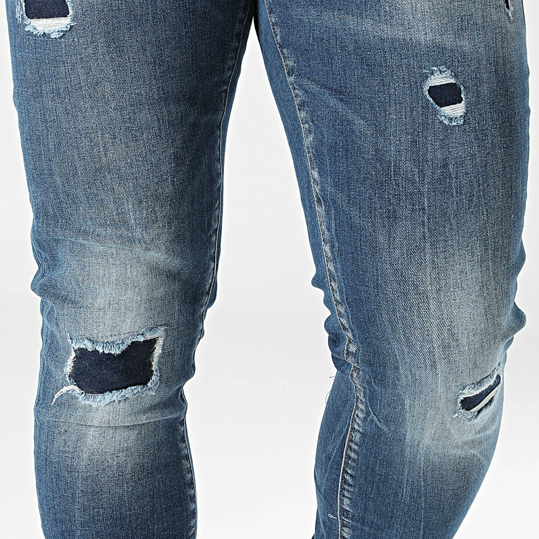 Budget đ Jean Slim PB-Jeans-12 Bleu Denim de Paname Brothers â€ïž â Image 2