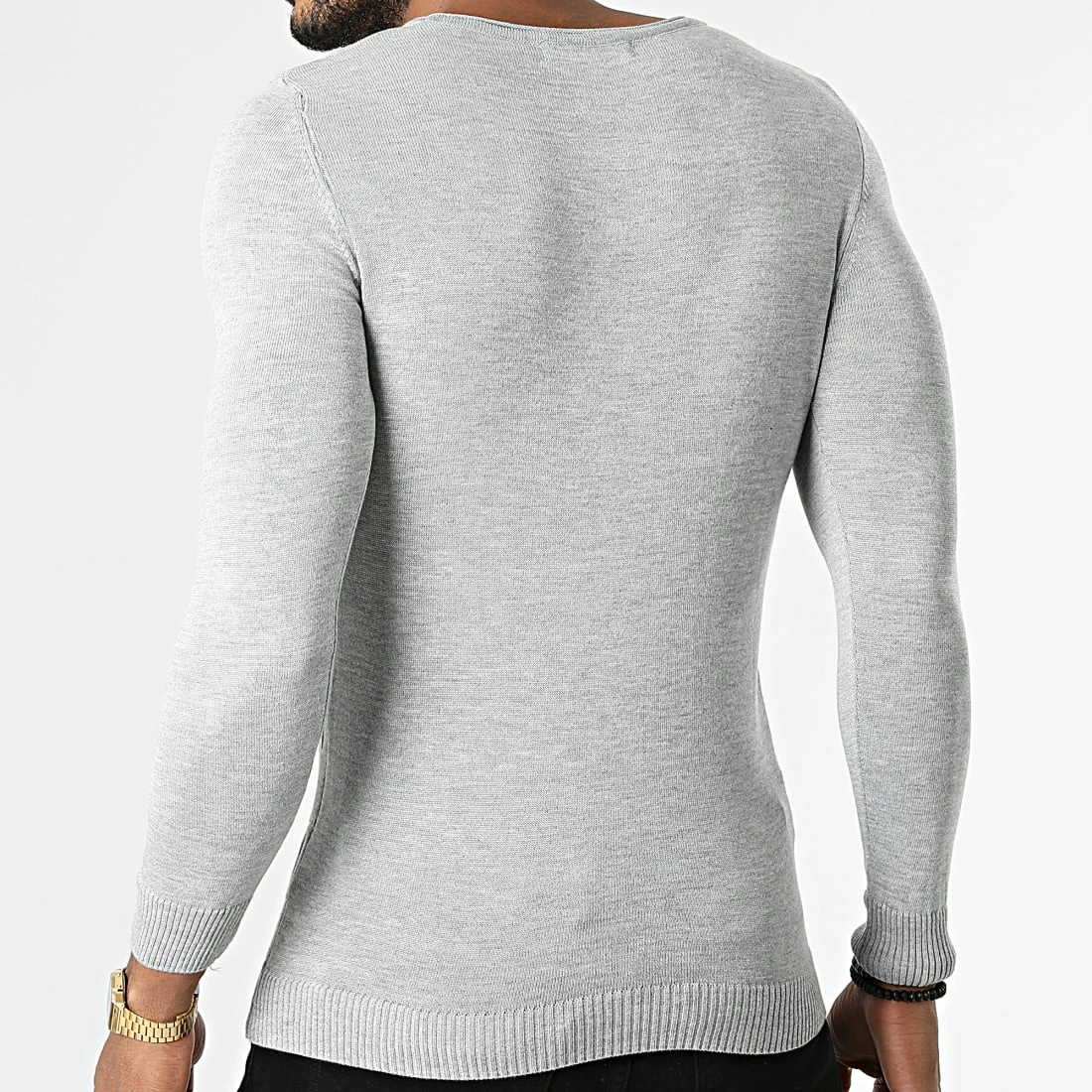 Tout neuf 👏 Pull A Carreaux PNM-215 Gris de Paname Brothers 🥰 – Image 4