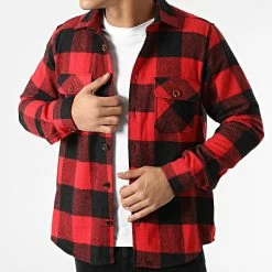 Les meilleures critiques de 😉 Surchemise A Carreaux Pb Chem-01 Rouge Noir de Paname Brothers 😉