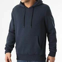 Meilleure affaire 🧨 Sweat Capuche Sergio Bleu Marine de Paname Brothers ⌛