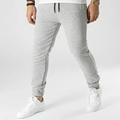 Nouveau 🧨 Pantalon Jogging Pary Gris Chiné de Paname Brothers 👍