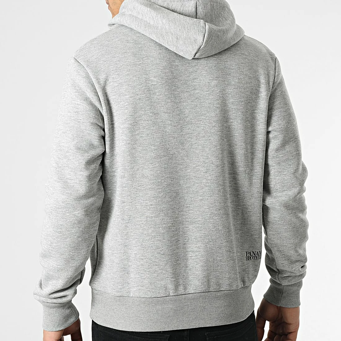 Sortie 🧨 Sweat Capuche Sergio Gris Chiné de Paname Brothers 💯 – Image 4