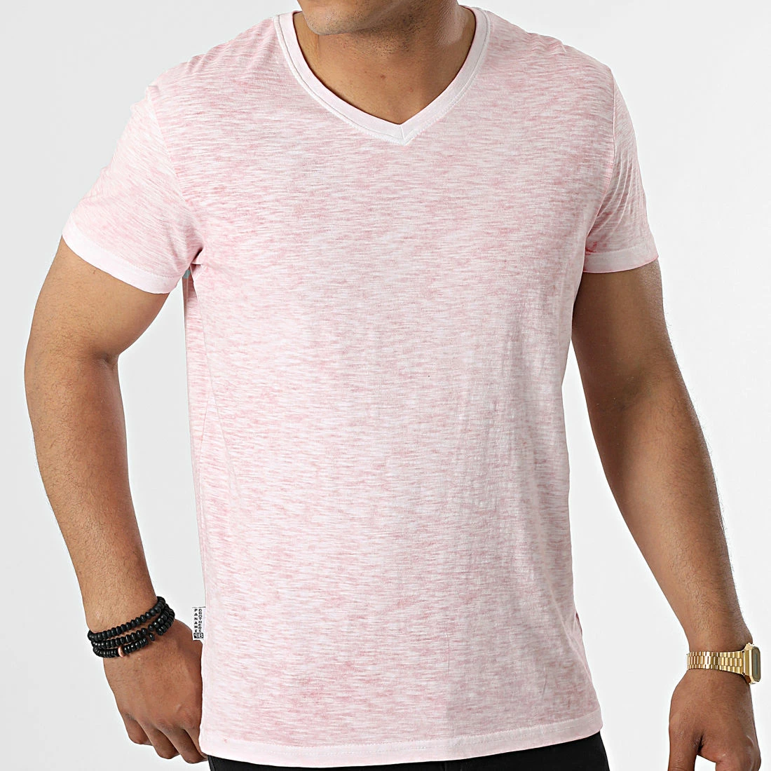 Tout neuf 💯 Tee 👕 Shirt Tono-A Blanc Rouge Chiné de Paname Brothers ⭐ – Image 3