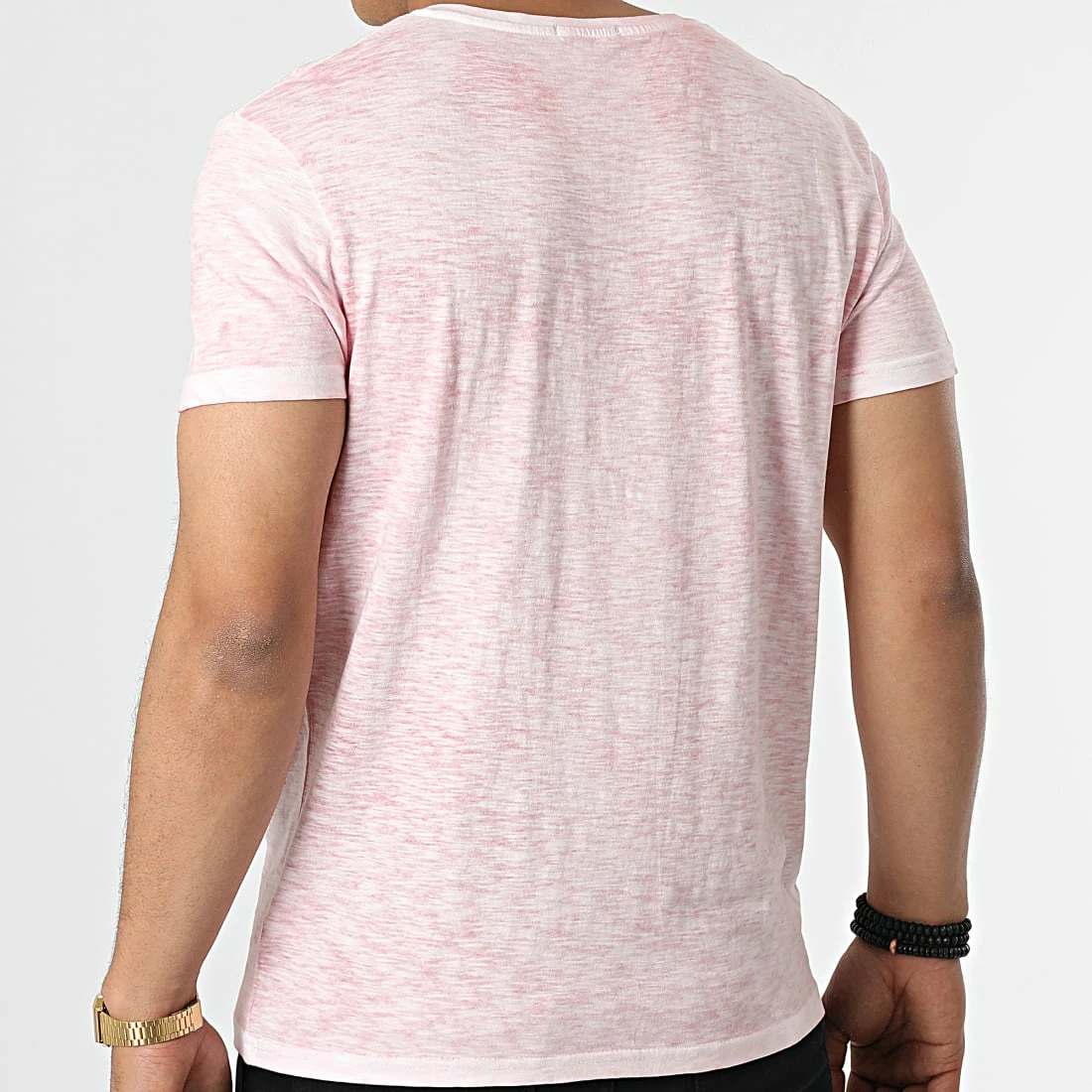 Tout neuf 💯 Tee 👕 Shirt Tono-A Blanc Rouge Chiné de Paname Brothers ⭐ – Image 4