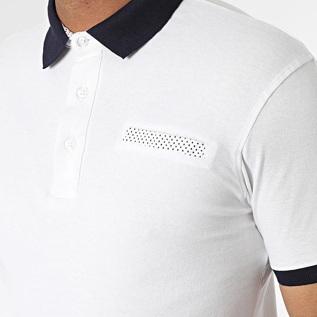 De gros ⌛ Polo A Manches Courtes Pampa Blanc de Paname Brothers 😉 – Image 2