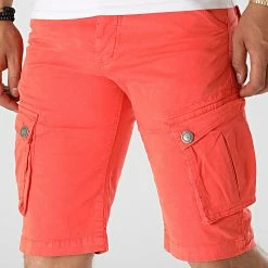 Promo 🛒 Short Cargo Betty Rouge de Paname Brothers 🔔