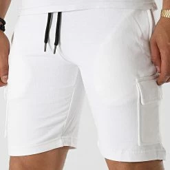 Nouveau 🎁 Short Jogging Boby B Blanc de Paname Brothers 🧨