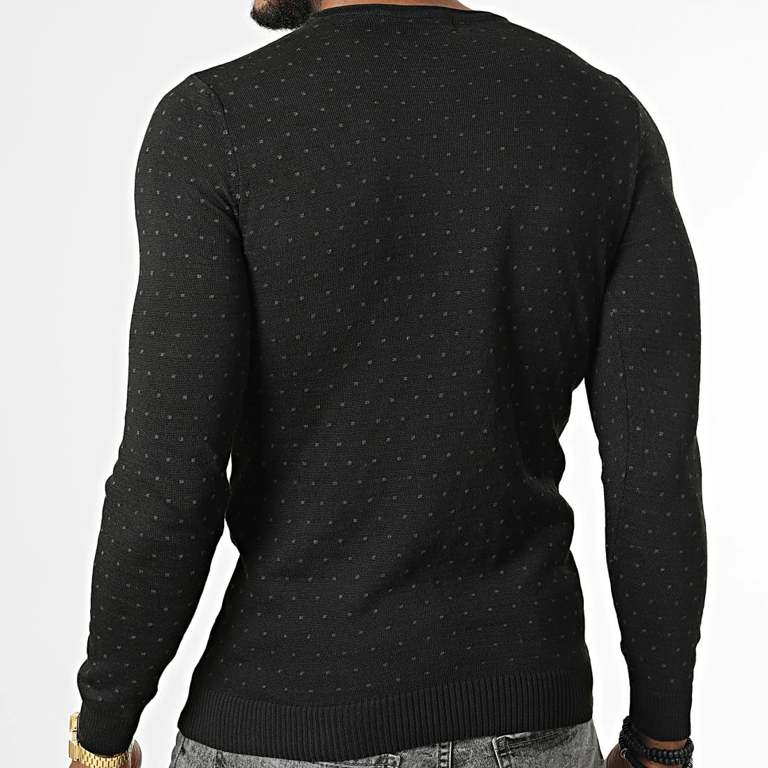 Sortie 🎉 Pull PNM-231 Noir de Paname Brothers ✔️ – Image 4