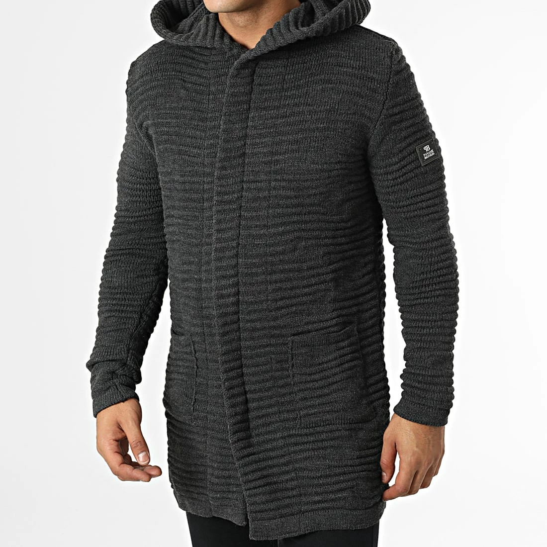 Top 10 ⌛ Gilet Zippé Capuche PNM-1004 Gris Anthracite de Paname Brothers ❤️